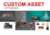 create game ready 3d assets and props for your game