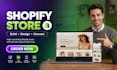 design fully responsive shopify store, shopify website