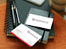 update and create your business card, visiting card, carte de visite