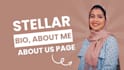 write your breathtaking bio, about me, or about us section
