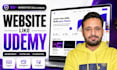 create lms e learning website like udemy