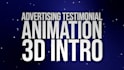 make advertising testimonial, animation, 3d intro