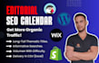 make a seo editorial calendar for your blog