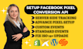 fix or set up advance facebook pixel, conversion API with GTM