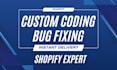 shopify custom coding and fix shopify bugs