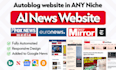 create ai auto blog or automated chatgpt ai news website
