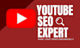 do best youtube video SEO for increase views and rankings