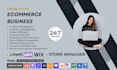 be your expert ecommerce store manager dropshipping store manage