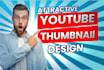 design amazing youtube thumbnail