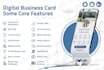 make digital business card like website with dashboard