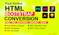 convert PSD to HTML figma to html xd to html css bootstrap 5 responsive
