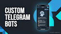build a custom telegram bot with ai, apis and automation