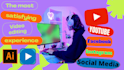 edit 2d ads and short video editing for social media