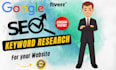 find low competitive high traffic SEO keyword research