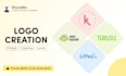 do unique modern minimalist creative iconic logo creation