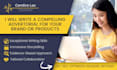 write a compelling advertorial for your brand or products