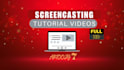 record and edit screencast, how to, tutorial video with voiceover in 24 hours