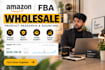 help with amazon wholesale fba business development