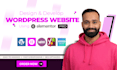 develop, design wordpress website with elementor pro