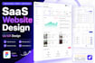 design saas UI UX, saas dashboard uiux and mobile app in figma