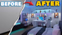 design 3d gaming room, streaming room and isometric room