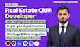 build a full stack real estate CRM or property management portal