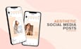 create professional and aesthetic posts