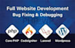 design and develop php laravel websites