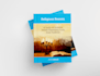 recreate or design a professional book cover front, back, and spine