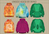 design custom hoodies and make a detailed tech pack