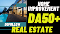 guest post on home improvement,real estate da50 niche blog