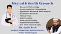 teach and write medical research