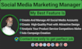 be your social media marketing manager and content creator