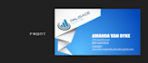sample of a bussiness card design