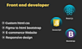 build a modern frontend website with html css and reactjs