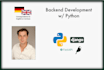 do backend python development