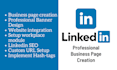 create professional linkedin business page