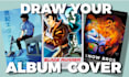 create a professional book illustration and cover for you