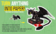 design papercraft pattern from any character for printing