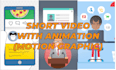 create short videos containing motion graphic
