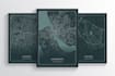 create premium quality city map posters