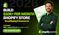 design or redesign a professional shopify store for your business