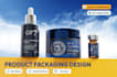 create 3d product mockup and packaging design