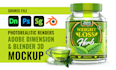 create 3d bottle and jar mockup in adobe dimension