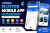 develop a professional flutter app for android and ios