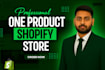 build a high converting one product shopify dropshipping store
