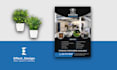 design roofing flyer for contractor business