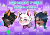 draw your furry art or fursona headshot