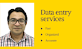 provide data entry or retype documents within 24 hours