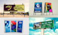 design yard signs, billboards, banners, sandwich boards, or roll ups